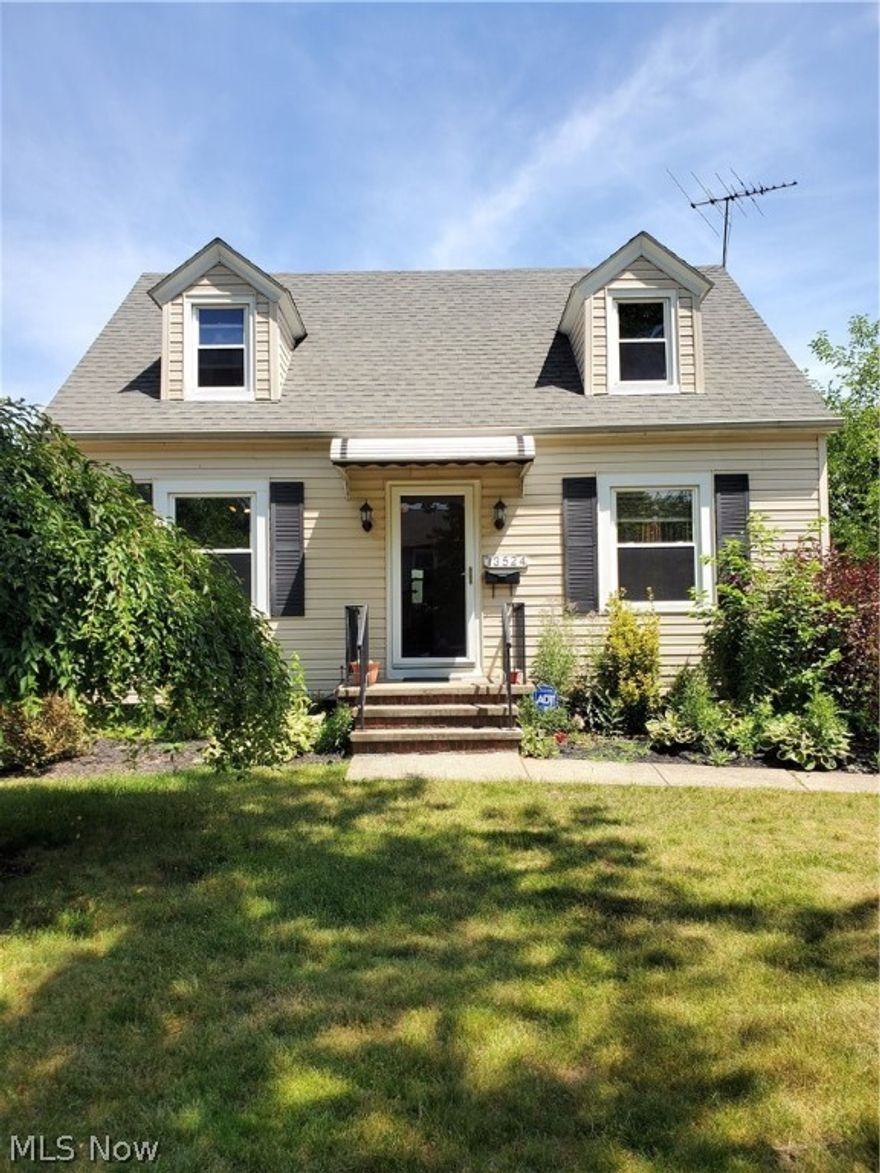 Walk into this beautiful home to be greeted by a generous living room with ample natural light. Go through the hall to see the updated full bath and two bedrooms. Head upstairs to be surprised by the spacious additional two bedrooms not seen in many Cape Cods. Off of the living room you have the kitchen with more natural lighting which has a beautiful view to the back yard. From there you can head down stairs to enjoy the half finished basement or head out back onto the deck to enjoy the fenced in yard. Priced to sell fast! Don't wait! Make an appointment today!