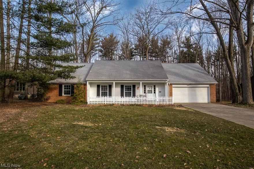 Be first or be sorry! Original family home abutting the Metro parks on a low traffic cul-de-sac! Five bedroom, two and a half bathroom Cape Cod with a two car attached garage. Super neat and clean! Immediate possession!  Eat-in kitchen with all the built-ins. Sun room with glass sliders on every wall overlooking the beautiful Metro parks. Family room with brick fireplace and loads of natural light! Formal dining room with nice wooded views. First floor laundry room! Big living room with loads of natural light! Two bedrooms on first floor with hardwood floors, triple and double closets and one has a tandem full bathroom with his & her sinks. Three big bedrooms on second floor with walk-in closets in two of them. Basement has recreation room and two big crawl spaces for storage. Other side would make a nice workshop. Covered front porch. Freshly painted throughout. Must see to appreciate! 2024 Breaker box. 2014 Hot water tank. 2008 Gutter guards and fence. 2006 Central air and furnace. Includes one year home warranty!