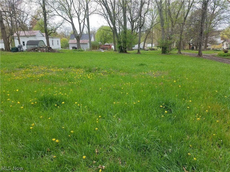 1204 Franklin Ave Kent Ohio 44240 Residential Lot ready for you to build a home for yourself or as an investment property! Across from Holden Elementary School, this is one of the largest lots in the area and has an alley access on the side for great side entry garage if so desired! All City utilities available at the street!  See pic with previous home on the lot.