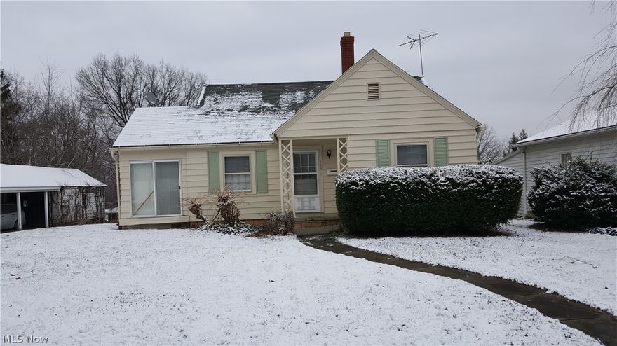 Charming 3-4 bedroom, 2 bath Bungalow with lots of potential... just needs some TLC and your personal touch!  Larger than it looks - approximately 1500 sq ft of measured living space - includes living room, kitchen, dining room, two bedrooms, a full bath, and sunroom all on the first floor.  Second floor has a third bedroom with tons of closet space, or would make an excellent hobby room.  Partially-finished, walkout basement with rec room, possible fourth bedroom or office, another full bath, and utility area w/laundry hookup.  Large backyard also has 8x12 storage shed.  Property being sold as-is, but there is plenty of opportunity, storage, and room to grow in this hidden gem - don't let it slip away.