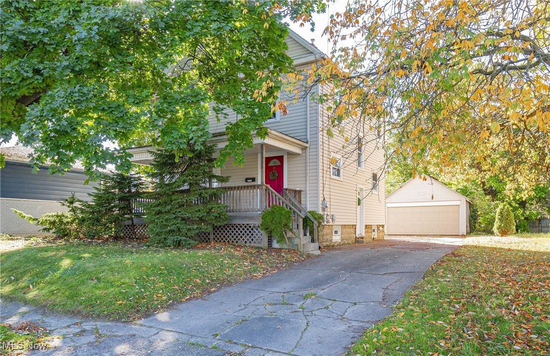 Welcome home to 1336 W Waterloo Road! This beautifully maintained 4-bedroom, 1-bathroom colonial exudes charm and warmth from the moment you step onto the cozy front porch. The main level boasts an abundance of natural light, creating a bright and inviting atmosphere throughout. The spacious, updated kitchen is equipped with all appliances, and flows seamlessly into the dining room, perfect for entertaining. From here, continue into the living room or step out onto the expansive back deck, where you can enjoy views of your fenced-in backyard—ideal for gatherings, gardening, or simply relaxing. Venture to the second level, where you'll find three generously sized bedrooms and a large bathroom, offering comfort and convenience for family and guests alike. The third level features a spacious, private master bedroom or potential second living room. The basement provides a laundry area and ample storage space. Additional features include a detached 2-car garage and a brand new roof Oct 2024. Don’t miss out on this wonderful opportunity to own a cozy yet spacious home. Schedule your showing today! Schedule your private tour today!