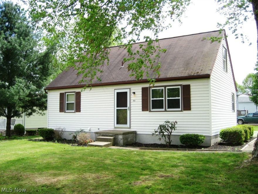 Just the right price for just the right amount of home. Three bedroom cape cod style with finished family room in the basement. Third bedroom is the entire upstairs level. Nicely remodeled bath. Immediate possession upon closing.