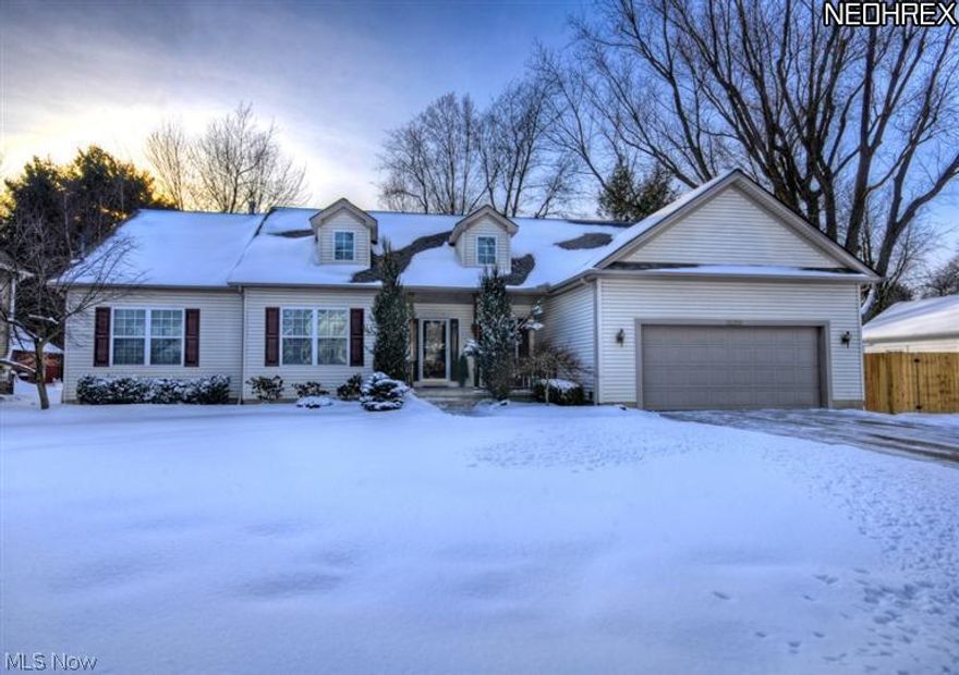 Beautiful 2004 built ranch home in North Olmsted. Great open floor plan, full finished basement, 3 bedrooms, 3 full baths, and 2 car garage. Wide open Great Room has a gas fireplace, and opens up to the modern day kitchen, with plenty of counter space and a kitchen island. All appliances are included. First floor laundry is off the kitchen. Spacious master bedroom with a master bath, and large walk-in closet. 2 additional bedrooms complete the main floor. Go downstairs into an entertainer's haven, large open rec room, great space for entertaining, movie nights, play room, workout room, etc. 2 additional unfinished storage areas are on either side of the rec room and could easily be finished off to make a home office or an additional guest suite. A giant bath also is featured in the finished basement with a large jetted soaking tub. Move in ready, neutral colors, appliances included. What more could you possibly need. Call and schedule you private showing today!