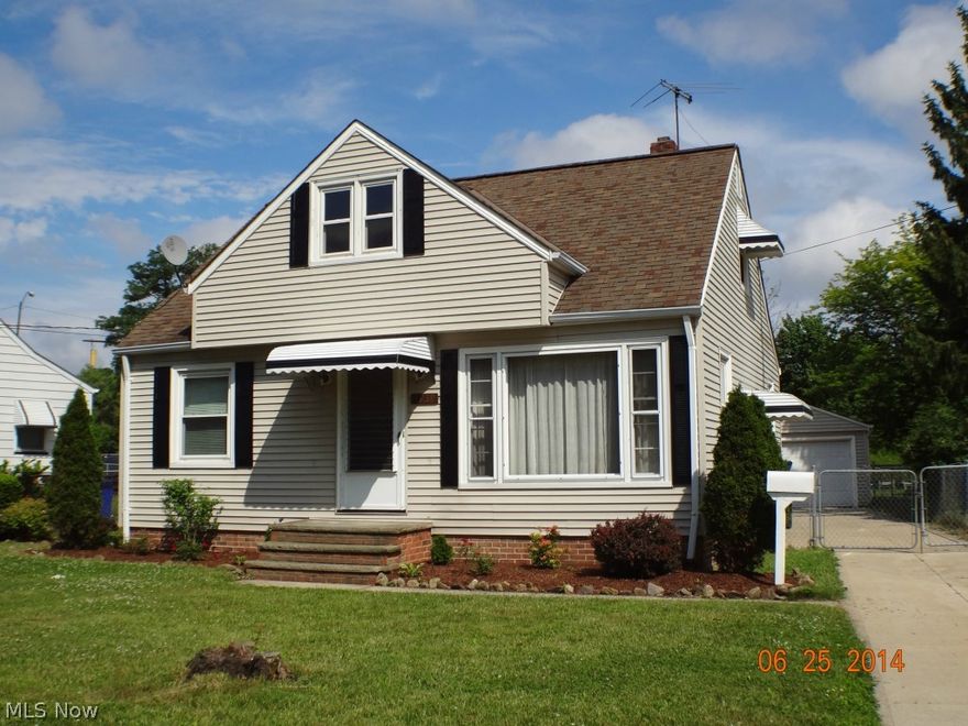 Perfect home to begin perfect memories! Cape Cod has Hardwood Floors Throughout the Main Floor and is Extremely well maintained! Cook to your heart's delight in this complete kitchen! All Appliances Stay! Upstairs is an exceptional Owner's Suite with 4th Bedroom. Basement has Full Bath & Is Partially Finished! Detached over-sized double garage offers many additional benefits!! Perfect for Your First Home or an Investment Property which could realize a solid income stream. Arrange your private tour today!