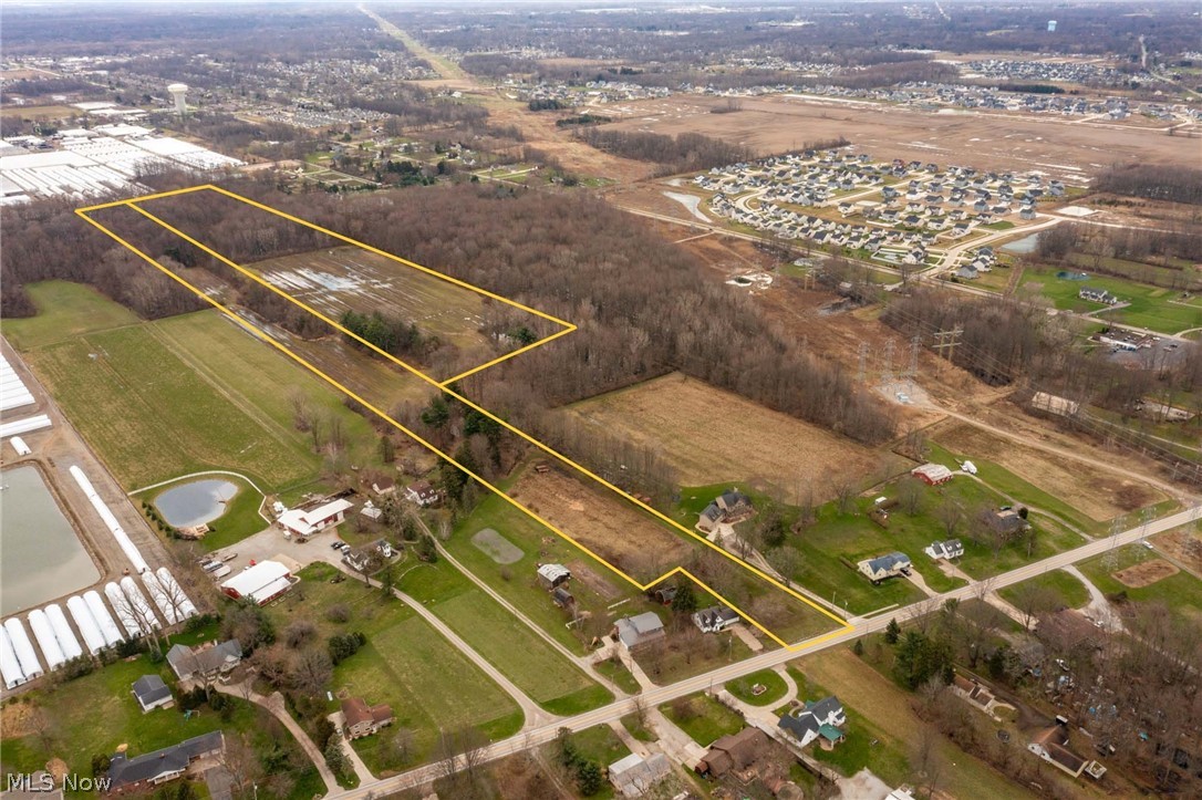 Offering two buildable parcels of land totaling 36.87 acres in Avon, Ohio, one of Northeast Ohio’s fastest growing communities. There are amenities galore packed into this 20+ square mile city, with 315 acres of parks and superb choices for dining, shopping and entertainment.
Family owned since 1930, this property served as a farm for generations and offers open meadows, tillable land and forest with abundant wildlife including deer, turkey and songbirds.
Zoned R1 (see supplements for permitted uses). Highest and best use according to the recently completed appraisal (Jan 2022) discusses a small subdivision or separate buildable lots depending on the feasibility of connecting to public sewers. All other city utilities are available. This property is also desirable as a single-family home, horse farm, and many other possibilities with special use permits from the city.