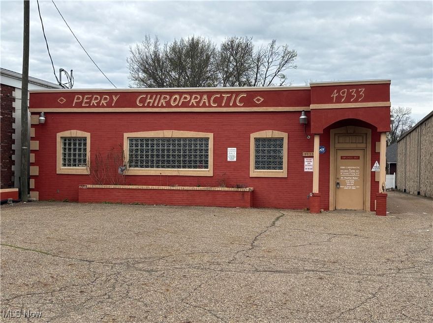 Prime commercial opportunity in Perry Township! Unlock the potential of this high-visibility, free-standing commercial building at 4933 Tuscarawas St W, Canton, OH 44708. Situated on two parcels with 2,520+/- sq ft of versatile space, this property is ready to support your business vision. Ample parking ensures convenience for both clients and employees, while the flexible layout includes multiple office workspaces and 3 bathrooms, perfect for a variety of business uses. Whether you're expanding, relocating, or launching a new venture, this location offers incredible exposure and easy access to major roadways.