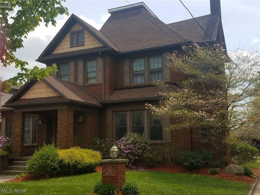 This all brick two story home is one that you can truly take pride in. Own a piece of Norwalk's history on East Main Street. Over three thousand square feet made up of four bedrooms and two full bathrooms is situated on over a quarter acre of property. The main floor is made up of an entryway foyer, laundry room, kitchen, dining room, living room, and additional family room. Hardwood floors and two fireplaces provide an authentic, original feel. This home has gas forced air and central cooling as well as a large walk up attic for additional storage. Heading outside there is a large patio area on the back of the home perfect for relaxing at the end of the day. Don't miss out on a chance to own a piece of Norwalk.