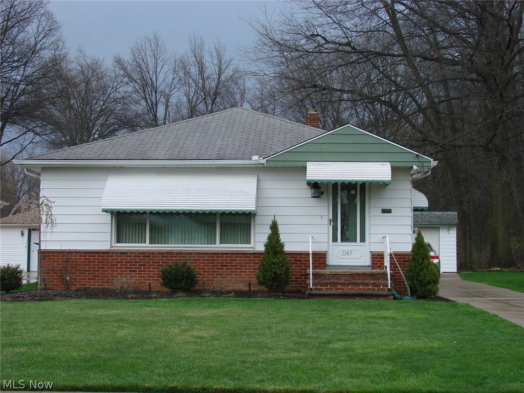 Welcome home! This 3 bedroom 2.5 bath ranch is neat as a pin and ready for a new owner. The spacious kitchen has updated cabinets, BI oven, cook top and tile backsplash. The LR/DR combination along with all bedrooms have wood laminate flooring. The full basement is divided and includes a laundry area, full bath and rec room/play area. Newer electrical panel, furnace, air conditioner and HW tank. Rood and siding approx. 10 years old. Vinyl replacement windows above grade. 2 car garage. Tree shaded rear yard with plenty of space to garden or entertain. Great location for access to schools, shopping, etc. This could be the one.