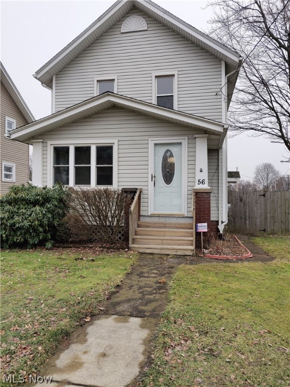 Check out this beautiful 3 bed, 2 bath colonial in the heart of Firestone Park! This home is very clean and features fresh paint and flooring throughout. Kitchen and large mud/office area has a nice new tile floor. Large deck and fenced in yard, perfect for entertaining! Clean and dry basement with newer furnace, shower stall, toilet, and sink. Detached 1 car garage. Schedule your private showing today!