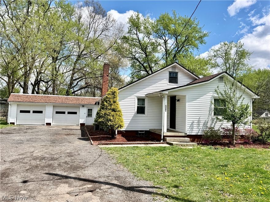 Move-in ready ranch perfect for a first-time buyer or someone looking to simplify with easy one-floor living. This 2-bedroom, 1-bath home features an updated kitchen and bathroom, offering a clean, modern feel without the work.

A full basement adds extra space, including a finished room that could serve as a third bedroom, office, or flex space. Outside, you’ll love the large fenced yard—ideal for pets, entertaining, or relaxing.

The oversized 2 1/2 car attached garage is a rare bonus, providing excellent storage and convenience. Additional features include vinyl siding, vinyl replacement windows, central air, and public water—plus the added benefit of public sewer coming soon.

Includes a on year home warranty for added peace of mind.

Clean, simple, and ready to go—schedule your showing today.