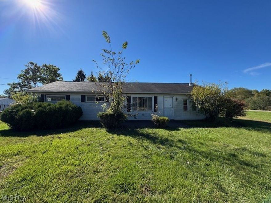 Investment Opportunity for this ranch home on almost 1 acre of land.  This home features 3 bedrooms, a formal living room and large family room.  This home also features a rear enclosed porch with a hot tub for your relaxation.  This home also features a tool shed and large two car detached garage.  This home also offers a great location being only 10 minutes from Chardon Square.  The seller makes no representations or warranties about the condition of this home and it is to be sold in as is condition. This property is eligible under the First Look Initiative which expires after 30 full days on market. No investor offers will be considered until first look period expires. No offers regardless of buyer type will be negotiated within the first 7 days of listing. The seller will review only owner occupant offers after the first 7 days of the listing.