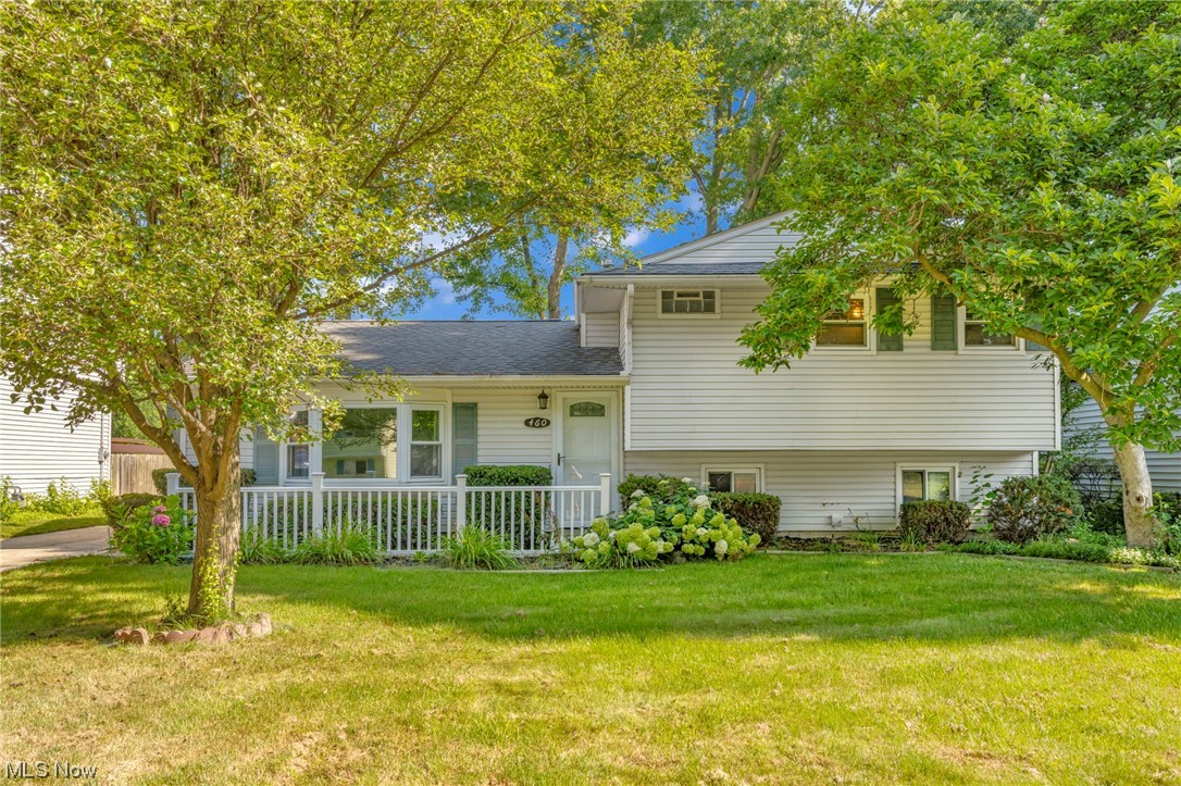This inviting multilevel property features 3 spacious bedrooms with carpeting, ceiling fans, and abundant natural light. Enjoy the luxury of two living spaces with large windows, creating a warm and bright atmosphere throughout. The country kitchen and dining area provide a perfect setting for family gatherings. Step outside to the well-maintained, fenced-in yard, adorned with beautiful shade trees and a large covered patio, offering the ideal spot for relaxation and entertainment. Convenience meets functionality with a two-car detached garage, providing ample space for storage and vehicles. This move-in ready home promises a delightful living experience in a peaceful neighborhood. Embrace comfort, style, and charm in this lovely property. Schedule a viewing now and make it yours today!