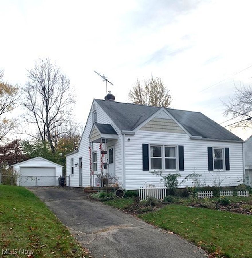 You have to see this bright and cheery bungalow in the heart of Firestone Park.  2 first floor bedrooms, with a large bedroom upstairs. There is an additional spacious dining area or sunroom off the back of the home perfect for entertaining or relaxing.  Enjoy the enclosed patio while watching the birds or beautiful landscaping in the summer.  Fenced in yard for privacy or pets.  Partially finished area in basement could be used as a media or gaming room. Updated furnace, a/c, and breaker box all in the past 4 years.  Don't miss your opportunity to make this your new home.
