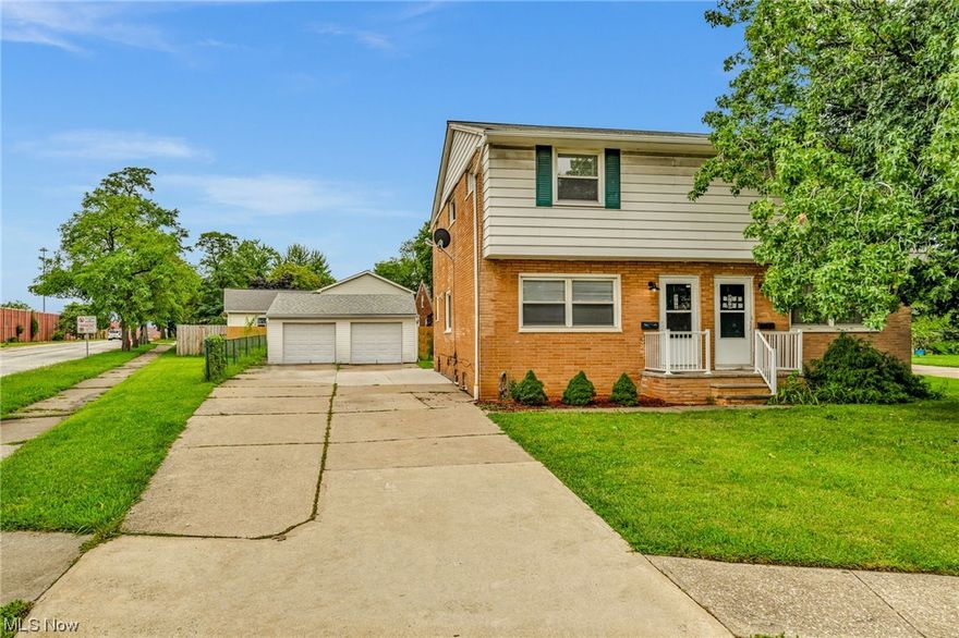 Introducing an extraordinary investment opportunity at 950 East 216th St, Euclid, Ohio 44119! This duplex offers two meticulously renovated units, each featuring 3 spacious bedrooms, 1 full bath, and 1 convenient half bath. With separate basements for ample storage, these units ensure a comfortable living experience. One of the units is currently rented to a long-term tenant who pays $1,000 per month, providing a stable source of income. The vacant unit can be owner-occupied or rented to a new tenant for upwards of $1,300 per month, offering excellent potential for increased returns. Ideal for savvy investors seeking substantial returns, this property is also a dream come true for owner-occupants looking to house hack and leverage rental income to offset their mortgage. Additionally, rest easy knowing the property will transfer point of sale compliant and comes with a comprehensive home warranty, providing added peace of mind. Don't miss out on this turnkey, high-demand opportunity to