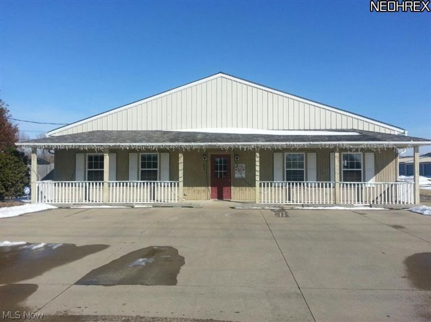 Great multi-use building in growing location for commercial or light industrial.  Great location for plumber, excavator, heating contractor, etc.  Owner wants quick sale.