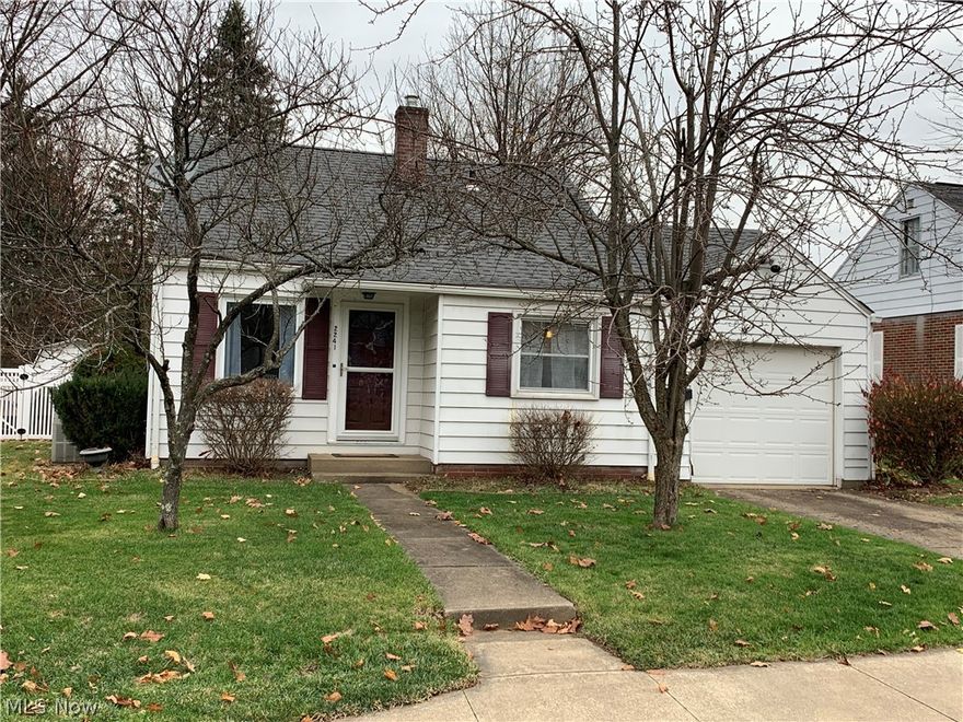 Love where you live! This adorable bungalow is move-in ready and located on a dead-end street in Plain Twp School district. Upon arrival, you will notice the spacious front yard and one-car attached garage. Inside the home, features original hardwood floors and built-ins. The spacious kitchen offers plenty of room for baking this holiday season with a fridge and stove to stay. Located on the main floor are two decent size bedrooms and a full bathroom. The upper-level bedroom offers enough space for multiple beds or a workout/office area. Updates include furnace 2019, updated windows, and updated electricity. Additional shower/ toilet in basement