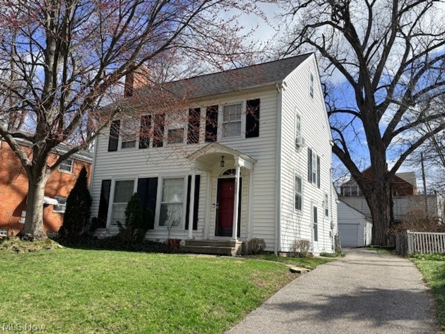 Welcome to your charming starter home or investment opportunity in the desirable Lomond neighborhood of Shaker Heights, Ohio! This lovely property features stunning original hardwood floors, an elegant wrought iron handrail, and delightful sunroom doors that open up to a spacious dining area. Enjoy cozy evenings by the fireplace and take advantage of the built-in china cabinets for all your dining essentials. 

With a convenient 2-car garage and the potential for immediate occupancy, this home is waiting for your personal touch to bring it to life. 

Location is key, and you'll find yourself just moments away from the Van Aken Shopping Center, as well as easy access to the Shaker Heights School District, libraries, schools, retail shops, restaurants, parks, and various recreational facilities. Don’t miss out on this incredible deal—schedule your viewing today!