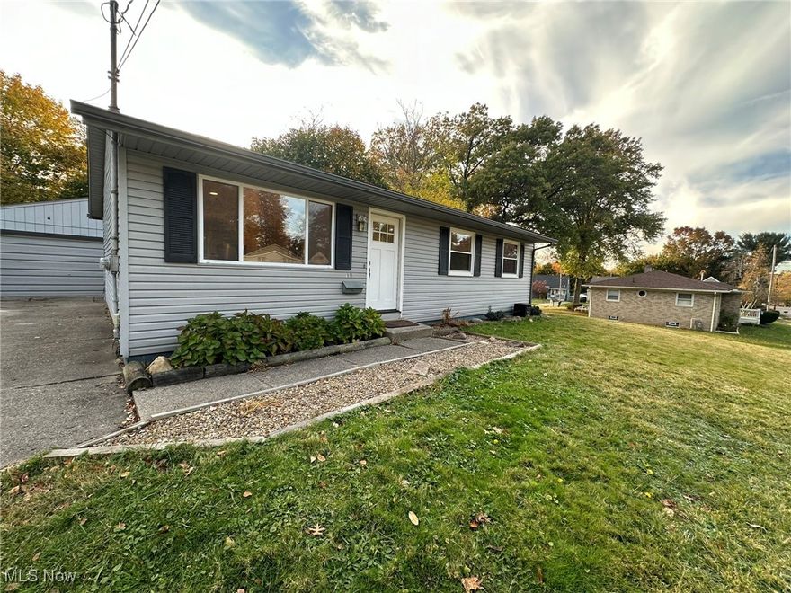 1698 Juniata Rd, Tallmadge, OH 44278 We welcome you to this fully remodeled and inviting home with 3-bedrooms, 1-bath in a ranch style home in the desirable Village Green Subdivision of Tallmadge. This single-story residence offers about 1,000 square feet of comfortable living space with an open layout and easy-to-maintain wood look Luxury Vinyl Tile LVT flooring throughout the home. The large living room with brick wall accents the open concept floor plan to the bright dining area and eat-in kitchen with breakfast bar island area, new shaker cabinetry and quartz countertops which is ideal for hosting gatherings and entertaining.
All bedrooms are conveniently located on the main floor, along with a full bathroom giving a great one floor living layout. The home does include a full, painted basement with a laundry area and storage space for almost another 1,000 square feet, plus a two car garage for added convenience. There is new rear steps with paver patio, concrete driveway and sidewalks in front of the home & neighbors.
Situated on an ample lot that faces northeast, this home is within the highly sought Tallmadge City School District and offers easy access to nearby parks, dining, and shopping. Other highlights include forced air heating, new central air, led lighting, new doors throughout and all the major appliances including the microwave, range, refrigerator, washer, and dryer that are all new as well. Be the first tenant to live in this awesome and newly updated fresh home with great led lighting for lower utilities and energy efficiency.
Lease Terms: 12-month minimum lease; tenant is responsible for all utilities. Pets allowed with conditions—please inquire for details., always at the Owners discretion. Tenant also takes care of lawn & snow removal.
Schedule a viewing of 1698 Juniata Rd today and experience this comfortable, newly remodeled and conveniently located home!