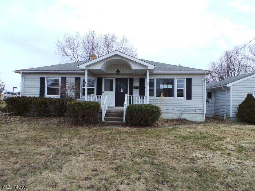 Three bedroom ranch with lots of living space, spacious bedrooms.  Breezeway attaches two plus car garage!  Huge backyard with storage barn.  Finished basement rec room w/bathroom.  Property sold AS IS.  Equal housing opportunity.  FHA uninsurable.