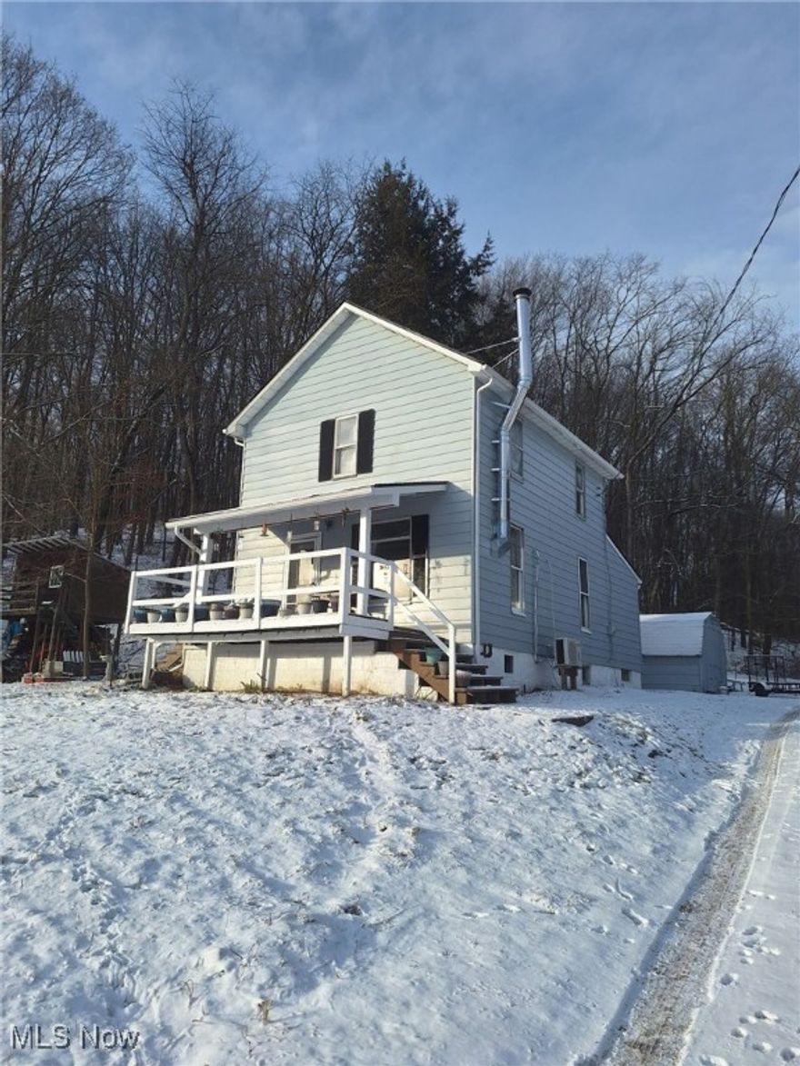 Hobby farm ready and waiting for your homestead dreams. Situated on 2 acres, this property offers space to grow and explore. All interior spaces have been fully redone and are move-in ready, allowing you to add your own finishing touches. Electrical and plumbing were fully updated in 2023, along with a new roof for added peace of mind. The exterior has been freshly painted, and the front porch is the perfect place to enjoy beautiful views and abundant wildlife. A rare opportunity for peaceful country living with modern updates.