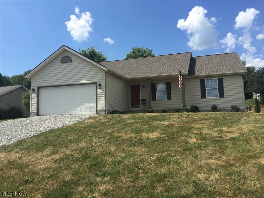 Adorable Ranch home located on .37 of an acre. This home has been freshly painted throughout and features an eat-in kitchen fully equipped with appliances. The laundry is directly located off of the kitchen for added convenience. The great room offers vaulted ceilings and opens up into the 3 spacious bedrooms. The master bedroom features a master bath also. New roof July 2015. Many updates have been done to this home and it's just waiting for you to call it your own. Call to schedule your private showing today.