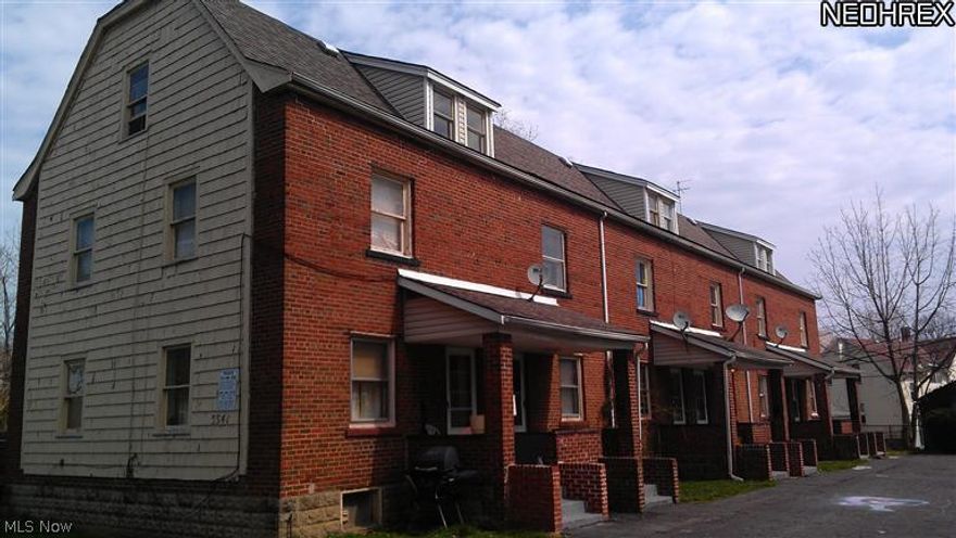 Nice Six Unit Duplex with individual basements. Tenants pay for heat and electric. Located close to highways and downtown. Easy to Show.