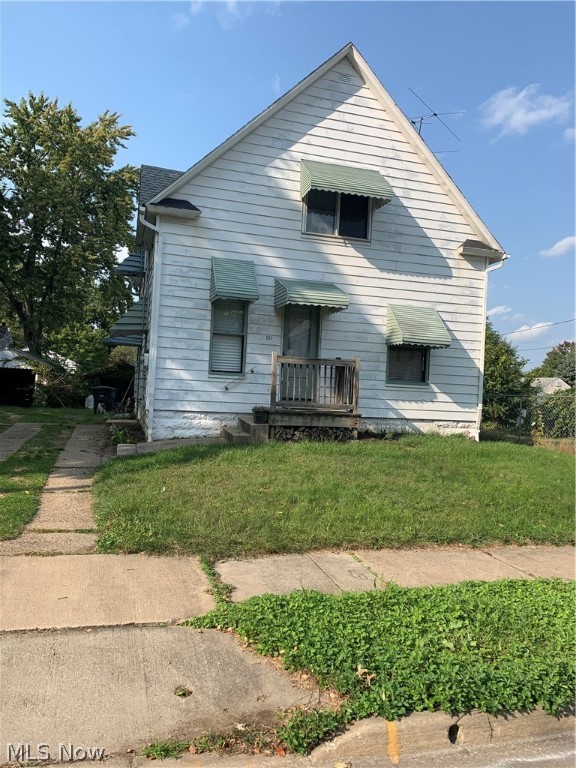 2 bedroom 2 full bath colonial right by summit lake/park. Approx 1500 sqft. Has extra parcel of land. Two car detached garage nice yard lots of space. Quiet street. Seller has made some minor cosmetic improvements.