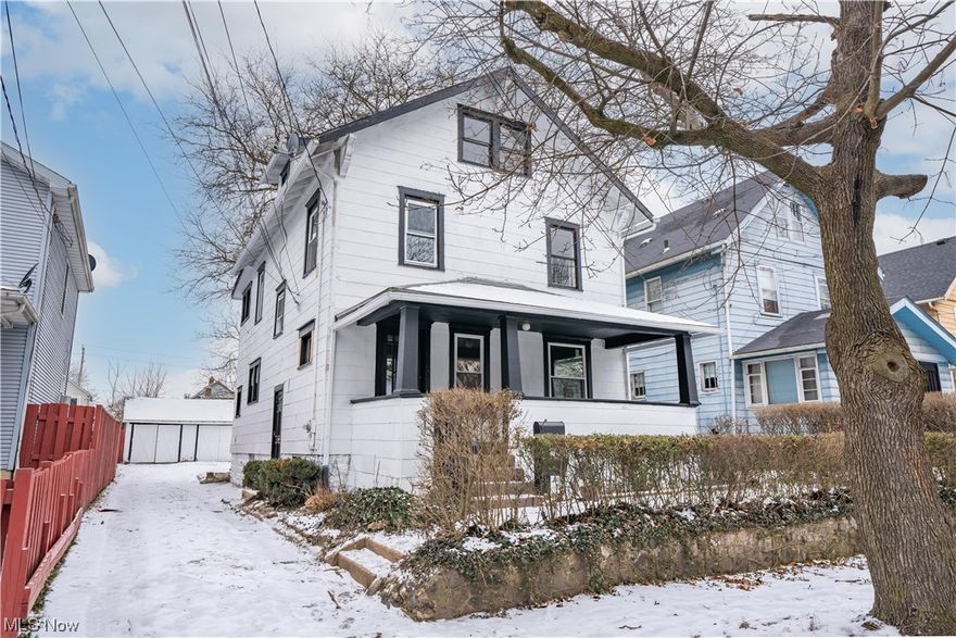 Welcome to this COMPLETELY REMODELED 6 bedroom 3 bath home (4 bedroom on auditor site, 6 bedroom now from owner) located near Firestone Park in Akron, OH! Not only has almost everything have been redone in this home, but it also has a finished basement with a full bathroom! When you walk into this home, you walk past the covered porch! Inside is a huge living room with all new recessed lighting, flooring, paint, etc. Off the living room is the dining room and kitchen. Kitchen has new cabinets, new flooring, lighting, countertops, backsplash, etc. Upstairs on the second floor you have four bedrooms and a fully renovated bathroom. One of the bedrooms has access to a back porch and stairs to backyard. Upstairs on 3rd floor you have two more bedrooms and another fully renovated bathroom!  New plumbing, electrical, exterior and interior fully painted, and much more done to this home! Call for a private showing today!
