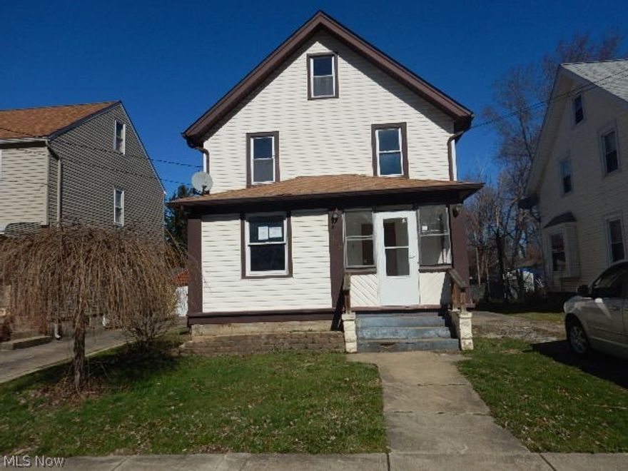 HUD Case # 412-581889.. Sold as is.. 3 bedroom 1 bath full unfinished basement... It is FHA "IE" which means it can be FHA financed (Insured with Escrow). Please visit Sage Acq. and Hud Home Store websites for more info and property disclosure data (like LBP, PCR, Radon, Mold, etc.)!. All POS and any repairs if needed are the responsibility of the Buyer. Bonus to buyer's agents who bring a buyer who uses FHA 203K financing.