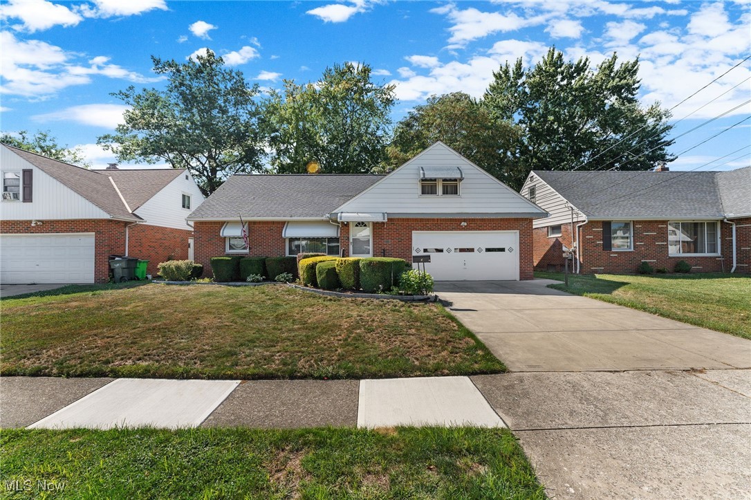 Charming Brick Ranch ... Crisp and Clean ... Spacious Family Room ... Separate Dining Room ... Eat In Kitchen ... Wonderful Four Season Room Overlooking The Backyard ... Beautiful Hardwood Floors ... New Furnace and AC in 2023 ... Newer Driveway and Front Steps ... Replacement Windows ... 2 Car Attached Garage ... Tons of Storage Space ... Full Basement With Laundry Room and 29*13 Rec Room Area ... Huge Unfinished 2nd Floor Dormer ... Desirable Street ... Schedule Your Showing Today!