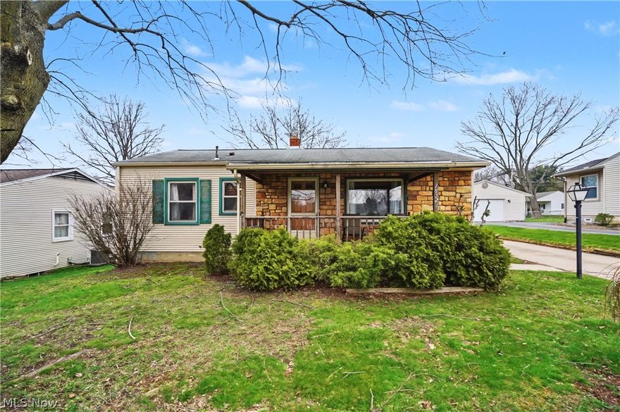 Adorable ranch on Salem’s sought-after southeast side—close to everything!

This 3-bedroom home features hardwood floors, tilt-in windows, and a bright, welcoming living room with a large picture window. The oak eat-in kitchen offers a tiled backsplash, included appliances, appliance garage, and a pass-through to the sun-filled showstopper: a three-sided glass sunroom with sliding doors and a cozy gas fireplace.

Full basement with washer & dryer adds storage and flexibility. Outside, you will enjoy this front porch, cement driveway with extra parking, a backyard shed, and a wooden deck—perfect for relaxing or entertaining.

Charming, convenient, and move-in ready—this one is easy to love!