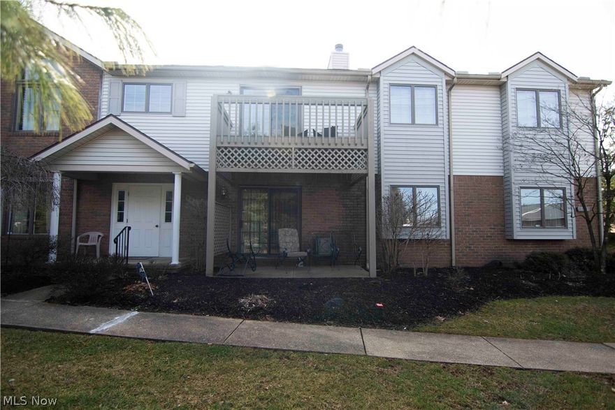 Welcome home to this updated spacious condo located in the North Canton school district. Open floor plan with newer hardwood floors that lead out to a peaceful deck, granite and custom tile work in the kitchen. Down the hall you will find a large guest bedroom with plenty of closet space and a Master bedroom with attached master bath. This home also features an in unit laundry and utility storage area. Large guest bath with double sinks and more additional features included are an attached garage with storage area. Cable tv and internet is included in your monthly HOA fee! This home is sure not to last, call today to schedule a time to view!