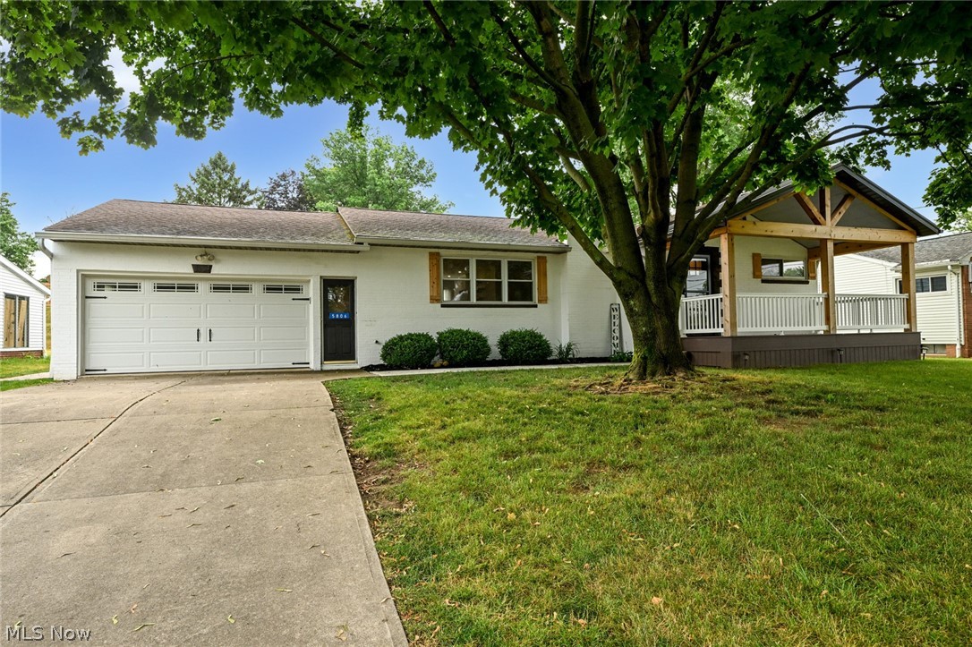 Welcome home and relax where the peace of everyday life slows to resort speed in this beautiful little lake community that time forgot. Enter this Lake Cable rancher through the spacious newly built front porch into an open concept living room which leads into the fully remodeled custom kitchen. Down the hallway are 3 bedrooms and 2 full baths (ensuite off the primary).Conveniently located off the kitchen is your expansive family room which leads to your fully fenced backyard. This home has been updated throughout, including new floors,kitchen,baths, and mechanicals. When your not enjoying summer cookouts on the newly poured patio, you have the option to enjoy lake living by joining the Lake Cable Recreation Association . Membership includes access to Lake Cable where boats of fisherman and sun worshippers move slowly back and forth in a time-worn pattern, while ducks, geese and heron fly overhead. Life is good! Home comes with lake privileges! Recent upgrades of $112,800 incl, kitchen, baths, porch,patio, furnace,gutters,garage door, and more...