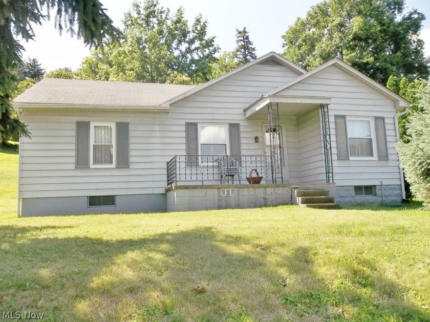 Great location, 3 bedroom home on 1.35 acres. Black top drive way. Workshop in back yard. New septic system, public water. Shed in back has electric. Owner used it for wood shop and some storage. Has ramp in back. Immediate possession at close.