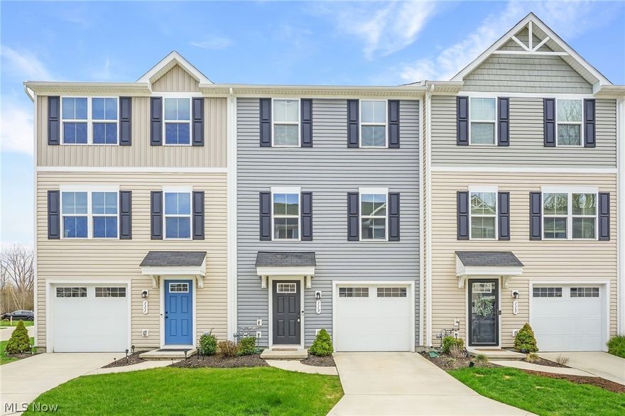 Welcome to 113 Palm Ct in Painesville, a beautifully maintained three-level townhouse offering 3 bedrooms and 2 bathrooms with a modern layout designed for both comfort and functionality. The first floor welcomes you with a spacious mudroom and a large storage room, providing plenty of space to stay organized. On the second floor, you’ll find an open and inviting living area featuring a spacious living room, updated kitchen, and dining area that flow seamlessly together. The kitchen is equipped with sleek stainless steel appliances and a convenient eat-in space with large sliding glass doors. The top floor houses all three bedrooms, each cozy and carpeted for added warmth, along with two well maintained bathrooms designed with modern finishes, and the laundry ares for ease. Bright and airy throughout, this home combines functionality with style. With its updated features, thoughtful layout, and prime location near local parks, restaurants, and shopping, 113 Palm Ct offers the perfect balance of convenience and comfort, truly move-in ready and easy to​​‌​​​​‌​‌​​​‌‌​​​‌‌‌​​‌​​‌‌​​​​ love.