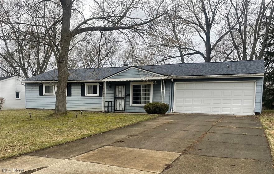 This Ranch is ready for its new owner to claim and make it their own! 

The seller has packed up, is ready to call the moving truck and eager to make a deal!

This inviting 3-bedroom, 1.5-bath ranch is situated in a peaceful Bedford Heights neighborhood, with access to fantastic community amenities like the nearby outside pool, park, basketball courts, and community center.

What Makes This Home Special:
• Entertainer's Paradise: A unique second kitchen on the enclosed back patio features a double oven, refrigerator, cabinets and shelves, along with dedicated electrical circuits—perfect for hosting gatherings, summer cookouts, or holiday feasts.

• Move-In Ready Updates: New roof (2023), brand new hot water tank (May 2025), garage door with both remote and phone access openers (2021), kitchen faucet (2022), dishwasher (2021), and updated master bath fixtures (2021)
• Practical Perks: Attached 2-car garage, convenient laundry area, and mature trees providing a great cross breeze during the summer.
• The comfortable living and dining spaces flow seamlessly to the enclosed patio, giving you versatile options for relaxing or entertaining year-round.

The seller is motivated and open to reasonable offers! This is your opportunity to secure a well-maintained home in a welcoming community at a great value. A great starter home for a first time buyer, small family or perhaps as rental. 
Schedule your private showing today and let's make this happen!