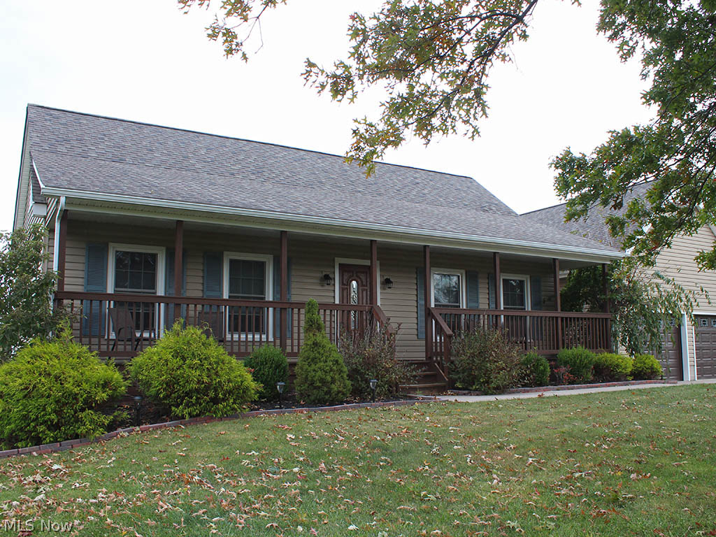 Gorgeous custom built cape cod is completely remodeled. Includes beautiful 4 acre property with 32x24 outbuilding. Granite countertops, cherry hardwood floors, and hickory cabinets complete the kitchen! The finished walk out basement with half bath is perfect for entertaining. Hard wood throughout the first floor. Office includes access to second story deck. Don't forget to cross the charming bridge as you explore the land and barn. Barn also has entrance from Ward Rd. ADT security system in place. Sellers offering limited Americas Preferred Home Warranty. Move in ready, and waiting for you!