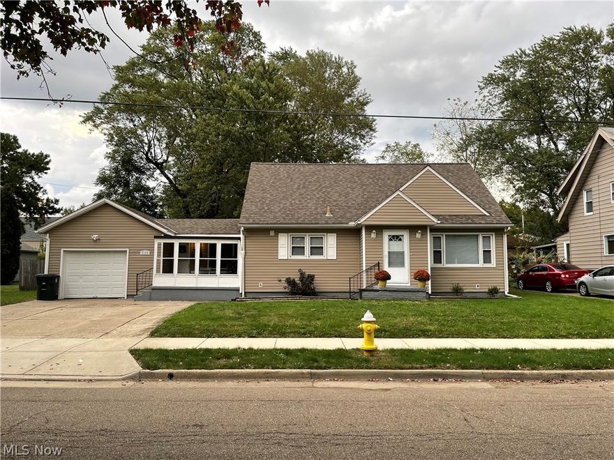 Updated 3 bedroom cape cod on a double lot. New furnace, central air, appliances, paint, carpet and more!  The first floor offers a large living room, updated eat-in kitchen with tons of cabinet and counter space, updated main bath and 2 roomy bedrooms.  There is a 1 car attached garage with a breezeway, also a nice enclosed porch leading you to the patio of the large fenced backyard. The second floor offers a large bedroom with tons of built-ins and walk-in  closet. There is plenty of storage also. The lower level has room for a workshop or playroom, laundry area, full bath and additional storage areas. There is a 2nd parcel included which gives you a private roomy backyard. Call today for your private showing of this adorable cape cod!