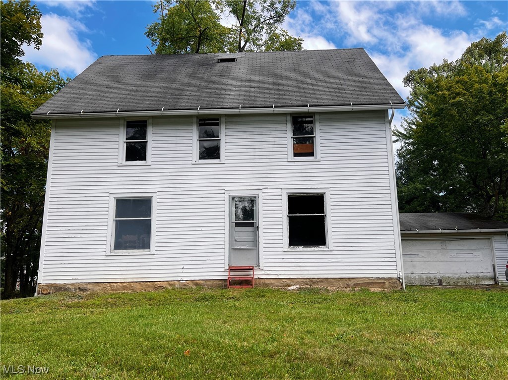 Rare opportunity in Kirtland! Set on nearly a full acre (.96), this property offers endless potential—renovate the existing home, expand, or build new. The lot sits adjacent to Kelsey Ct., and the city has indicated the address may be reassigned if a new driveway is added from that side (buyer to verify with zoning). Inside, you’ll find natural woodwork, high ceilings, and an upstairs designed for four bedrooms but left unfinished—ready for your vision. Whether you’re an investor or looking to create your dream home, the value lies in both the land and the location. Being sold as-is.