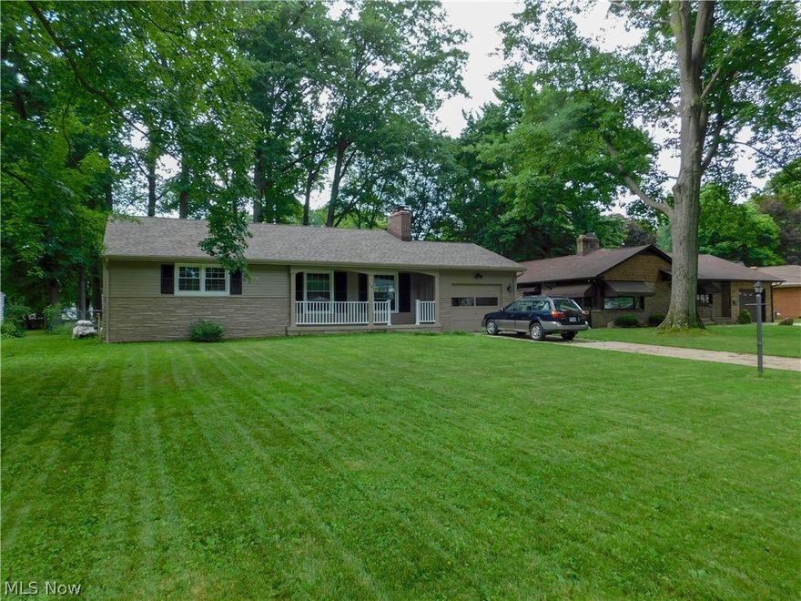 Beautifully remodeled 3 bedroom 2 bathroom ranch in Boardman. This home features a new roof, gutters, vinyl siding, vinyl windows, chimney work, carpeting, flooring, paint, A/C unit, and LED lights. Fantastic floor plan with an open kitchen, including new cabinets, flooring, backsplash and countertops. The kitchen is well equipped hosting a plenty of cubbord space and brand new appliances. All appliances including the washer and dryer stay with this home. The bathroom includes new flooring with a new shower/tub, toilet and vanity. New carpet and flooring installed throughout the entire home. The full basement offers glass block windows and ample storage. The large enclosed sunroom in the rear of the home is the perfect space for entertaining. You will fall in love with this turn key first floor living home. Situated in a convenient location near Millcreek Park, your new home awaits you.