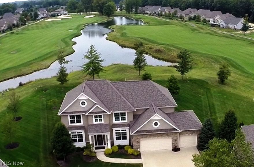 Resort style living awaits you! Stunning property with impressive architectural details has been meticulously maintained & is in near perfect move in condition-This home was custom built by Petros and includes premium finishes and details not found in mass produced homes. The Great Room features a two story window wall overlooking Red Tail's 2nd hole! Formal Dining room has oak flooring and wainscoating. The private Den has hand scraped hardwood floors, a bay window, and clerestory windows. The custom kitchen will delight the chef in your family - with top of the line maple cabinetry, gleaming granite countertops, double wall ovens, and gas cooktop. The 2nd floor Master will become your private retreat featuring dramatic windows, a sitting area, and balcony overlooking the golf course with complete privacy from the secondary bedrooms. Zoned heating and cooling provides enhanced comfort + saves 28% on the average annual utility expense. The oversized THREE CAR garage will easily accommo