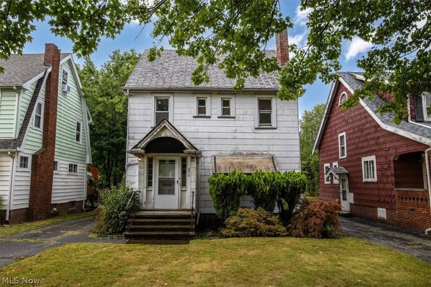 Investors, expand your portfolio with this one! Located in the Mill Creek Neighborhood and near the Mill Creek trail. Bring your design ideas to this property to restore this property to its former beauty. 3 bedrooms and 1.5 baths. This spacious colonial has a walk-up attic as well. Check out the large backyard that backs into the Mills Creek Development. Don't miss this opportunity.