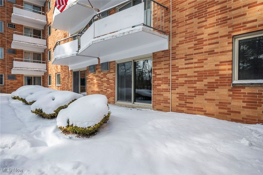 Welcome to this beautifully remodeled, move-in-ready first floor condo located in the desirable Tollis Parkway community in Broadview Heights. Tucked away in a secluded setting, this 1 bedroom, 1 bathroom home offers peaceful views overlooking a wooded area/park, providing added privacy and a serene backdrop. The inviting living space features modern finishes and a functional layout, perfect for everyday comfort or entertaining. The updated kitchen has a beautiful stone backsplash, wood-look cabinets and all appliances stay! The newly remodeled bathroom has tile, new vanity and fixtures giving it a nice fresh feel, while the spacious bedroom with large window and big closet provides a relaxing retreat! Step outside to your private outdoor patio and enjoy the tranquil, wooded views, ideal for morning coffee or unwinding at the end of the day! Convenience is unmatched with laundry located just across the hall, a private indoor storage unit, and a one-car garage with additional storage space at the front of the garage port.
Ideally situated near shopping, dining, parks, and major highways, this condo offers both comfort and location. Whether you’re a first-time buyer, downsizing, or seeking low-maintenance living, this secluded and move-in-ready home truly stands out!
Schedule your private showing today and experience the privacy and ease of living in Broadview Heights!