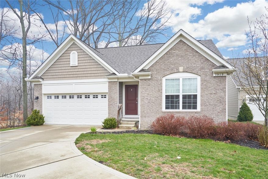 Well taken care of 3 bedroom 2 full bath ranch on cul-de-sac. LVT flooring, open concept great room with high ceilings and gas fireplace. Granite in kitchen, stainless steel appliances and nice size pantry. Laundry room on first floor and Large basement for storage that could be finished for additional living space. Built in 2016 and still feels brand new this home sits right next to Brunswick lake park and has access to walking paths just feet away! Great location, conveniently close to shops, restaurants and Interstate highway 71. Perfect one floor living, call today to schedule a showing.