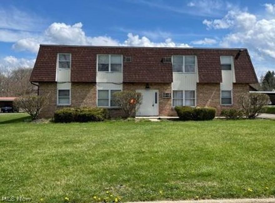 Located in Boardman in the Poland School District is this 2 Bedroom/1 Bath 1st floor apartment.  The kitchen is provided with a stove and refrigerator which the tenant is to maintain.  This unit also includes a wall A/C Unit, coin laundry in the building and tenant has one parking spot in the carport.  Monthly rent is $725.00 and the tenant pays the electric.  Full security deposit of $725.00 plus first months rent is due before an approved tenant can move in.  No smoking, no pets and no Section 8.