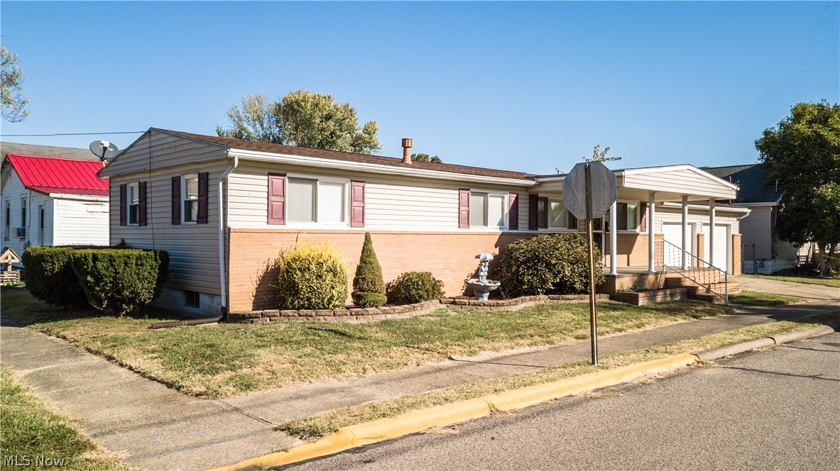Located in the heart of Williamstown is this 2 Bedroom 2 Bath ranch home situated on a corner lot within a couple of blocks of the Schools, Park, football field and city pool. This turn-key home has everything on one level including the laundry hookups. Additional bonus of a partially finished basement that can be utilized for multiple options. Property also has a nice-sized (25' x 20') 2 car garage, storage building, rear deck, and front porch for relaxing evenings with the neighbors.