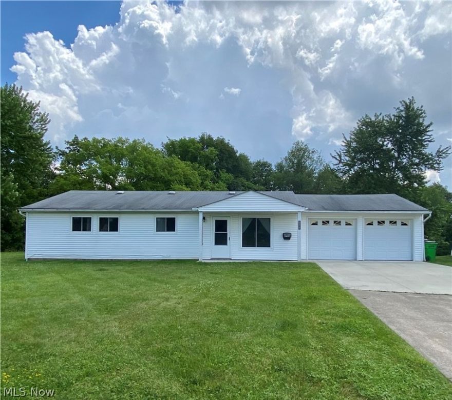 Fantastic low maintenance ranch with 3 beds, 1.5 baths on a semi-private cul-de-sac in the heart of Bedford Heights! Like the Sign on the porch says, Welcome to 6277 Harrow Court! Enjoy evenings on your front porch watching the sunset! Step into the open layout of the living/dining/kitchen combo! Carpeted, tiled, & painted with today's neutral colors & cool designs. Wide galley style kitchen with tons of cabinets & counter space, shiny stylish subway backsplash, tile floor & suite of appliances that are included. Half bath off the kitchen & on the way to the bedrooms. 3 large carpeted bedrooms with newer windows & fantastic sunlight! Owner's room has access to the full updated bathroom with modern vanity, luxury vinyl flooring, huge porcelain sink, contemporary mirror & bath/shower combo. Backyard has incredible views of sprawling lawn & woods to hike! Fabulous privacy & could be very fun for a bird watcher & nature lover. Close to everything! The Metroparks Bedford Reservation ("decla