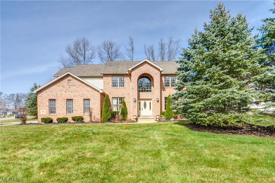 We're so excited to bring you this beautiful home! Located in a fantastic neighborhood, This elegant residence boasts four bedrooms, 2.5 baths, and convenient first-floor amenities such as a first-floor laundry and half bath. As you enter the home, to your right, the living room awaits, offering versatility as a cozy relaxation space or a productive home office. To the left is the formal dining room. Prepare to be impressed by the well-appointed kitchen featuring granite countertops, stainless steel appliances, canned lighting, and a convenient walk-in pantry. Adjacent to the kitchen is a charming dinette area, ideal for casual dining or additional seating when entertaining guests. The heart of the home lies within the great room, where a gas fireplace creates a focal point of comfort and warmth. Large windows flood the space with natural light, creating an inviting atmosphere. Completing the main level is a convenient half bath with a single vanity and tile flooring and a spacious laundry room with a sink and ample cabinet storage. Venture upstairs to discover a fabulous master suite with walk-in closets and a lavish master bath featuring a jet tub, double single vanities, and a walk-in shower. Three additional generously sized bedrooms offer comfortable accommodations for family members or guests, serviced by a well-appointed full bath with a single vanity and a tub-shower combo. Outside, the home sits gracefully on a corner lot, boasting a nicely sized backyard with a patio, providing the perfect setting for outdoor gatherings or relaxation. This home is conveniently located near highways and amenities and offers comfort and convenience. Don't miss the opportunity to make this fantastic property your own! Schedule your showing today.