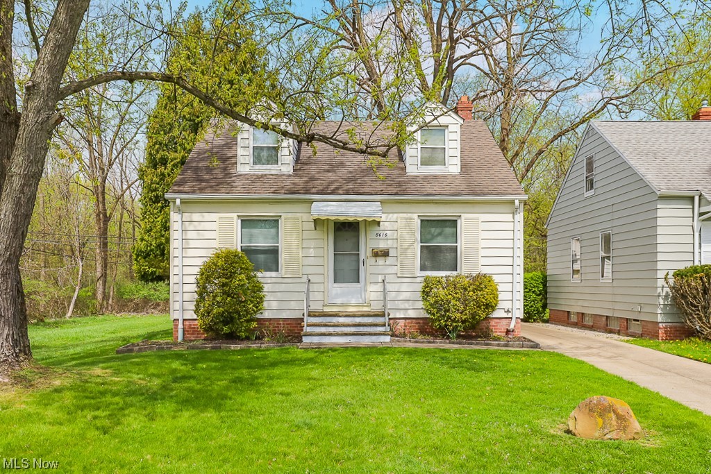 Welcome to 5616 Waterbury Avenue in Maple Heights! This very well maintained 3 bedroom 1 full bath is perfect for owner occupant or investment property. Great curb appeal with landscaping and two dormer windows. Newly installed floors upon entering the home into the large family room. Kitchen offers great cabinet space and access to the back yard. Two nice sized bedrooms and full bathroom complete the main floor. Dormer upstairs has great spacing, hardwood floors, tons of closet space and natural light. Basement is half finished. Overside one car garage + bonus cement pad next to the garage and a private spacious fenced in backyard!