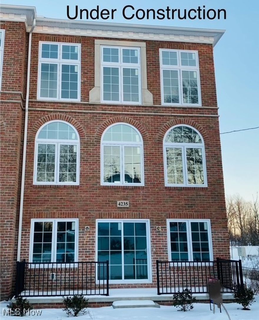 **Under Construction Occupancy in 90 Days!** THERE IS A 5 YEAR 100% TAX ABATEMENT ON THESE TOWNHOUSES! THIS IS A GREAT TAX SAVINGS! Come and enjoy Downtown Willoughby by living walking distance from Great Shops, Dining, Entertainment, Art, and year long Events! These High End 3 story townhouses are 2 bedrooms and 2 1/2 baths with a 2 car garage totaling 2,098sf. Entrance from the streetside is your flex space and walk-in closet, up to the second floor you will find a large open concept kitchen, dining and family space. With 2 large bedrooms, 2 full baths and a laundry room on the third floor. Loaded with top notch features such as Luxury Vinyl Plank Flooring in the flex space and throughout the entire first floor, granite counter tops in the kitchen and bathrooms, modern lighting, stair rails and Trex decking on the balcony. Photos are not of actual unit. For illustrative purposes only.